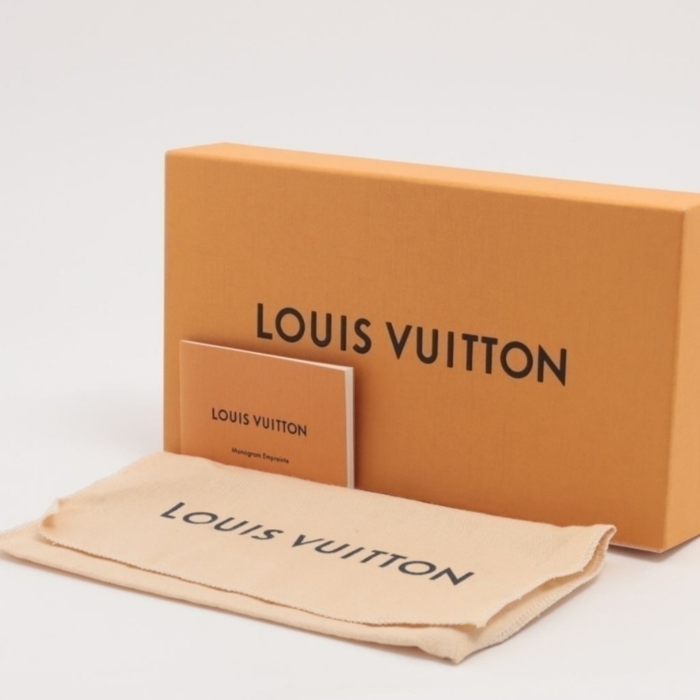 💎Authentic Louis Vuitton Empreinte Sarah Wallet Long Wallets Into Initials - Picture 7 of 13